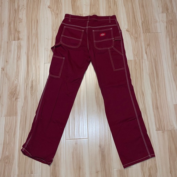 Dickies Denim - Red dickies carpenter pants